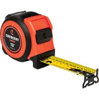 CONTROLTOUCH Tape Measure, 1-3/16" x 16', SAE Graduations Moffatt Supply & Specialties