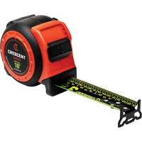  CONTROLTOUCH NITE EYE Tape Measure, 1-3/16" x 16', SAE Graduations Moffatt Supply & Specialties