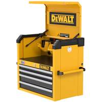 Heavy-Duty Tool Chest, 26" W, 4 Drawers, Yellow Moffatt Supply & Specialties