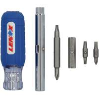 9-in-1 Multi-Bit Screwdriver, Textured Handle Moffatt Supply & Specialties