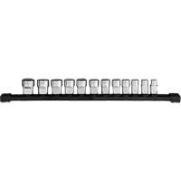 Jeu de douilles m&eacute;triques &agrave; 12 pans, 12 Mcx, Prise de 3/8" Moffatt Supply & Specialties