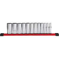 Jeu de douilles profondes SAE &agrave; 12 pans , 12 Mcx, Prise de 3/8", Profond Moffatt Supply & Specialties