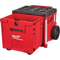 Coffre &agrave; outils roulant avec tiroir PACKOUT, 19" x 24" x 20", Noir/Rouge Moffatt Supply & Specialties