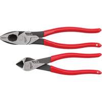 Dipped Grip Cutting Pliers Set, 2 Pieces Moffatt Supply & Specialties