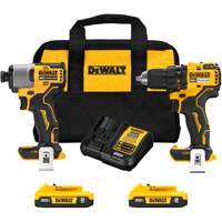 Brushless Cordless Drill/Driver & Impact Driver Combo Kit, Lithium-Ion, 20 V Moffatt Supply & Specialties