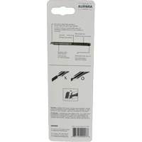 Couteau d'usage g&eacute;n&eacute;ral de 9 mm , Acier inoxydable, Prise en Plastique Moffatt Supply & Specialties