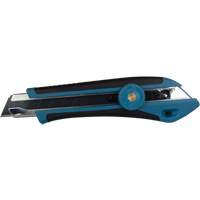 Couteau professionnel de 18 mm, Acier inoxydable, Robuste, Prise en Caoutchouc Moffatt Supply & Specialties