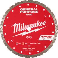 DIAMOND MAX Turbo General Purpose Diamond Blade Moffatt Supply & Specialties