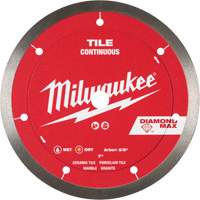 Lame diamant&eacute;e continue pour tuile DIAMOND MAX Moffatt Supply & Specialties