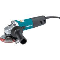 Angle Grinder with AC/DC Thumb Switch, 4-1/2", 120 V, 7.5 A, 11000 RPM Moffatt Supply & Specialties