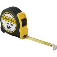 Tylon Tape Measure, 12', Imperial Graduations Moffatt Supply & Specialties