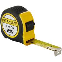 Tylon Tape Measure, 25', Imperial Graduations Moffatt Supply & Specialties