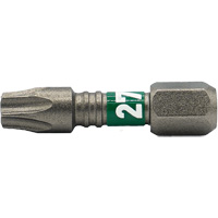 Impactech&reg; Insert Bit, Torx&reg; Tamper, T-27, 1/4" Drive Moffatt Supply & Specialties