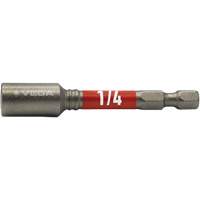 Impactech&reg; Nut Driver, 1/4" Tip, 1/4" Drive, 2-9/16" L, Magnetic Moffatt Supply & Specialties