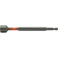 Impactech&reg; Nut Driver, 1/2" Tip, 1/4" Drive, 6" L, Magnetic Moffatt Supply & Specialties
