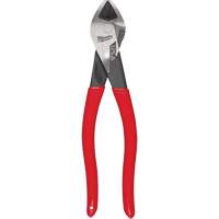 Angled Head Diagonal Dipped Grip Cutting Pliers, 8" L Moffatt Supply & Specialties