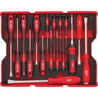 Screwdriver & Pry Bar Set with Tray for PACKOUT Drawers, 17, Magnetic Moffatt Supply & Specialties