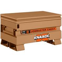 Model 32 Jobsite Chest with Padlock, 32" x 19" x 19", Steel, Tan Moffatt Supply & Specialties