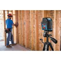 Self-Leveling Cross-Line Laser with Plumb Points Moffatt Supply & Specialties