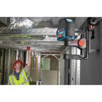 Self-Leveling Cross-Line Laser with Plumb Points Moffatt Supply & Specialties