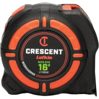 WORKHORSE NITE EYE Tape Measure, 1-1/4" x 16' Moffatt Supply & Specialties