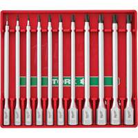 Jeu de douilles &agrave; embouts longues, Torx, Prise 1/4"/3/8", 11 mr Moffatt Supply & Specialties