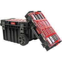 2-Piece Arx&reg; Rolling Tool Chest Set, 23-4/5" x 16" x 20-3/5", Black Moffatt Supply & Specialties