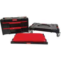 3-Piece Arx&reg; Dolly with Swivel Casters Set, 23-1/10" x 15" x 13-2/5", Black Moffatt Supply & Specialties