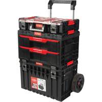 3-Piece Arx&reg; Rolling Toolbox Base Set, 25-1/5" x 19" x 42-2/5", Black Moffatt Supply & Specialties