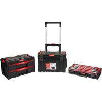 3-Piece Arx&reg; Rolling Toolbox Base Set, 25-1/5" x 19" x 42-2/5", Black Moffatt Supply & Specialties
