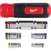 7-in-1 HOLLOWCORE Multi-Nut Driver, 9-9/100" L, Magnetic Moffatt Supply & Specialties