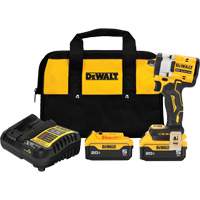 ATOMIC MAX* Cordless Impact Wrench With Hog Ring Anvil Kit, 20 V, 1/2" Socket Moffatt Supply & Specialties