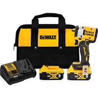 ATOMIC MAX* Cordless Impact Wrench With Hog Ring Anvil Kit, 20 V, 3/8" Socket Moffatt Supply & Specialties