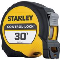 CONTROL-LOCK Tape Measure, 25 mm x 30', Imperial Graduations Moffatt Supply & Specialties