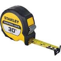 CONTROL-LOCK Tape Measure, 25 mm x 30', Imperial Graduations Moffatt Supply & Specialties