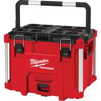 PACKOUT XL Tool Box, 16-1/4" x 22" x 17", Black/Red Moffatt Supply & Specialties