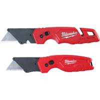 2-Piece FASTBACK Folding Utility Knife Set, Plastic Handle Moffatt Supply & Specialties