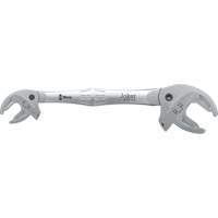 Joker S/L Self-Setting Double Open-End Spanner, 7/16" x 3/4", Plain Moffatt Supply & Specialties