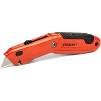 Retractable Knife, Steel, Aluminum Handle Moffatt Supply & Specialties