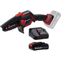 Cordless Compact Pruning Chain Saw with 2.5Ah Battery & Charger Starter Kit, 6", Battery Powered, 18 V Moffatt Supply & Specialties