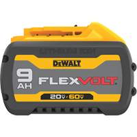 FLEXVOLT&reg; Battery, Lithium-Ion, 20 V/60 V, 9 Ah Moffatt Supply & Specialties