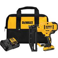 XR&reg; 16 GA Cordless Straight Finish Nailer Kit, 20 V, Lithium-Ion Moffatt Supply & Specialties