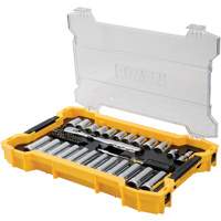 Jeu d'outils 3/8" & 1/2" pour m&eacute;canicien avec plateau & couvercle TOUGHSYSTEM 2.0 Moffatt Supply & Specialties