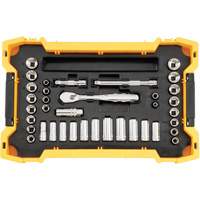 Jeu d'outils 3/8" & 1/2" pour m&eacute;canicien avec plateau & couvercle TOUGHSYSTEM 2.0 Moffatt Supply & Specialties