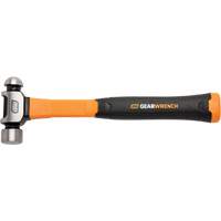 Marteau &agrave; panne ronde, Poids de la t&ecirc;te 16 oz, Face Ordinaire/Poli, Prise Fibre de verre Moffatt Supply & Specialties