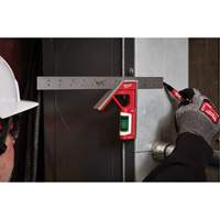 Magnetic Combination Square, 12" L, Stainless Steel, Plain Moffatt Supply & Specialties