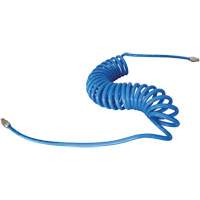 Tuyau h&eacute;licoidal MAXAIR, Air, 1/4" DI x 50' lo, Polyur&eacute;thane Moffatt Supply & Specialties