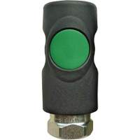 TOPQUIK S1 Ultraflo 7.8 mm Quick Coupler, Polyester Composite/Stainless Steel, 1/4", Female NPT, 174 PSI Moffatt Supply & Specialties