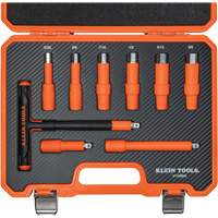 Insulated T-Handle & Hex Bit Set with Case, 1000 V, 9 Pcs Moffatt Supply & Specialties
