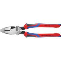High Leverage Lineman's Pliers New England with Fish Tape Puller, Crimper & KNIPEXTEND Handle Moffatt Supply & Specialties